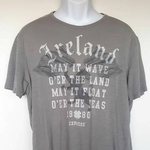 Men's Express Ireland Tee Grey